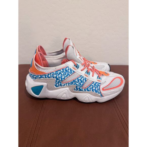 Adidas EQT FYW S-97 Men’s Size 9 Sneakers White Coral Blue Retro 90s NWT EE5306 - Picture 3 of 13